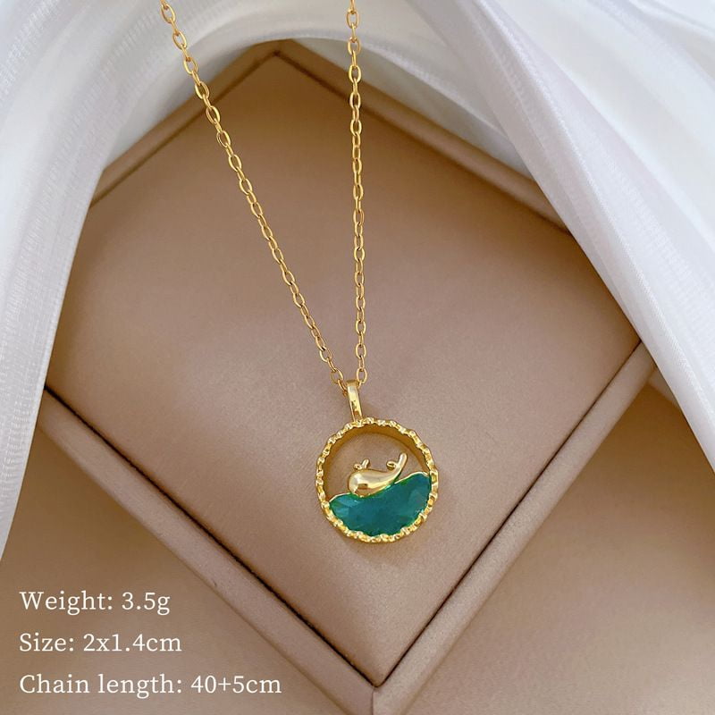 Parure De Bijoux Fantaisie (collier + Boucles D'oreilles) - Classique Et Fashion - Neuf Avec étiquettes - Vendeur USA