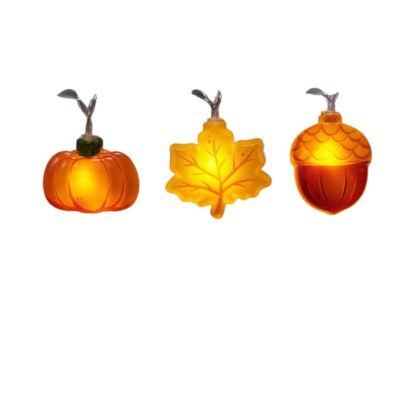 Maple Leaf Lights, Maple Leaf Plug in Fall String Lights Indoor Outdoor Home Party Harvest Thanksgiving Fall Decorations A