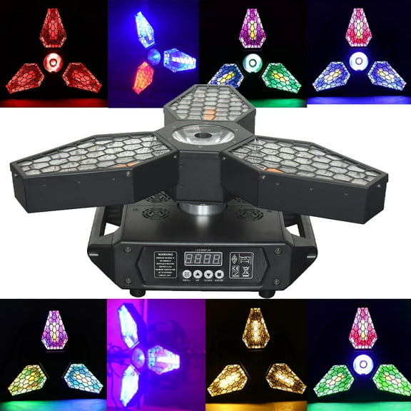 Maple Leaf Mini Rotating Led Retro Moving Head Stage Light