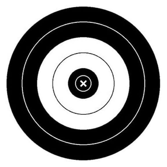 Maple Leaf NFAA Official Field Targets 35 cm 25/pk.