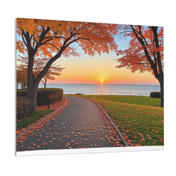 Maple Leaf Posters For Room Canvas Paintings Home Decor 16 X 20 Flame For Living Room Bedroom Kitchen Office