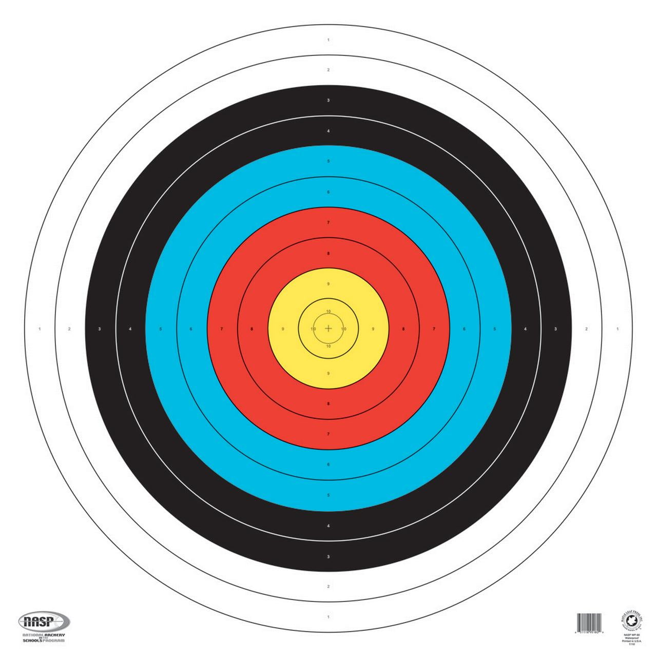 Maple Leaf Press NASP WP-80 Waterproof Paper Hunting Range Practice Target 25-Pk
