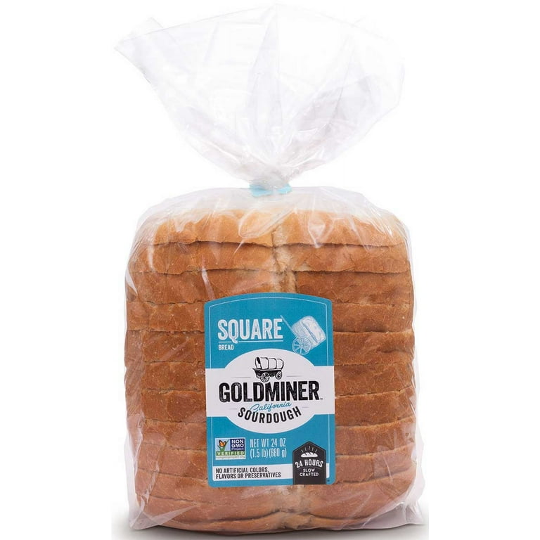 California Goldminer Sourdough Maple Leaf Square Bread - 10