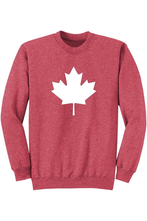 Canada Country Flag Sweatshirt Maple Leaf Crewneck Sweater