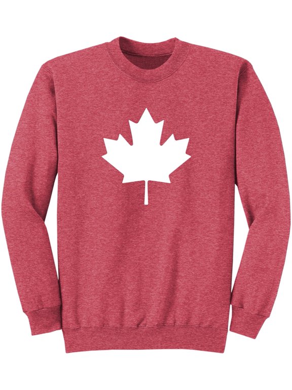 Canada Country Flag Sweatshirt Maple Leaf Crewneck Sweater