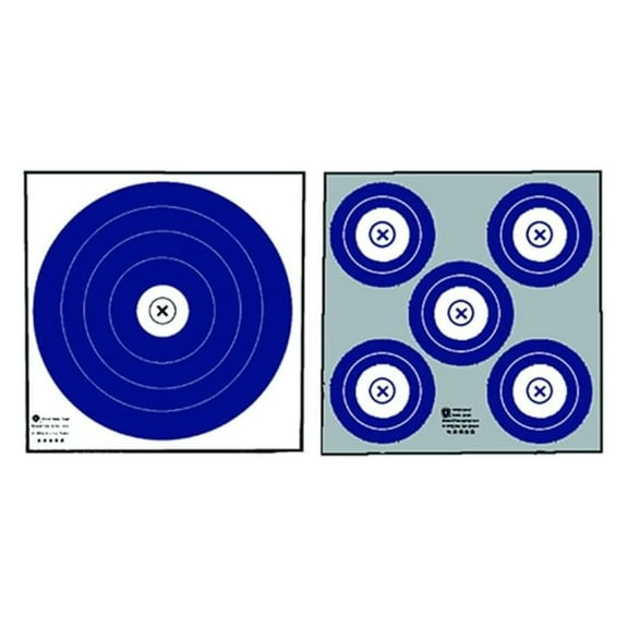 Maple Leaf Target Face NFAA Double Sided Indoor 100 pk.