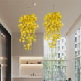 thumbnail image 1 of Maple Leaf Wall Hanging Garland with Five Prong Design Festive Home Accent Decor for Thanksgiving Christmas Fireplace Mantel Seasonal Celebration, 1 of 6