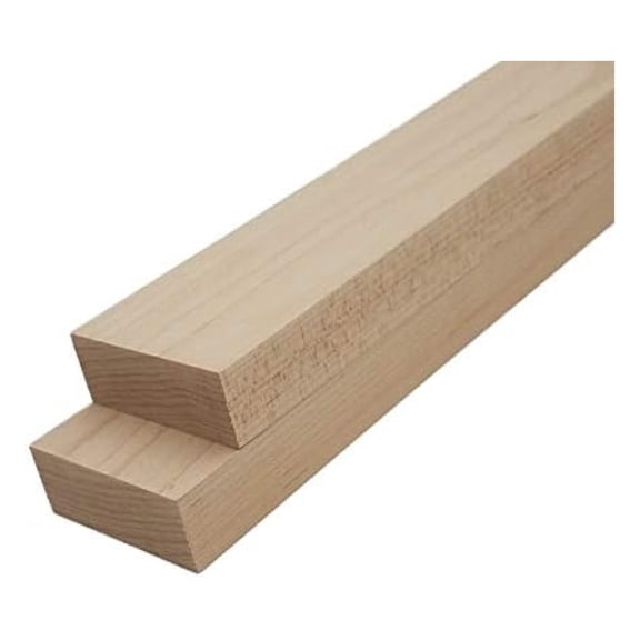Maple Lumber Boards - 3/4" x 2" (2 Pcs) (3/4" x 2" x 36")