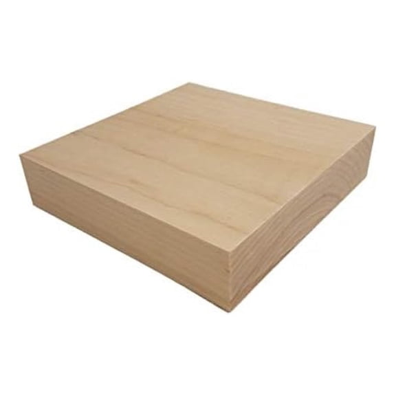Maple Lumber Bowl Blanks (1 Pieces) (2" x 8" x 8")