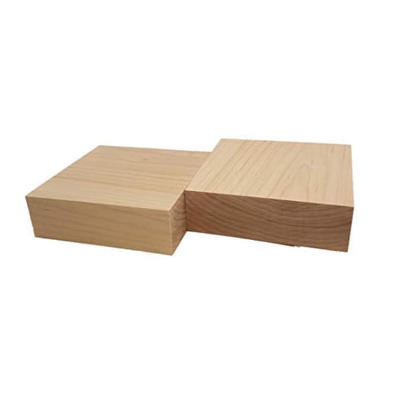 Maple Lumber Bowl Blanks (2pc) (3" x 8" x 8")