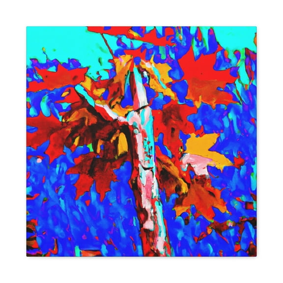 Maple Pop Pop Art - Canvas