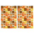 thumbnail image 1 of Maple & Pumpkin Kitchen Towels 2-Pack - Super Absorbent Fall Decor Dishcloths, Farmhouse Style, 1 of 3