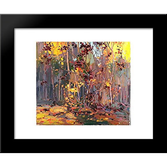 Maple Saplings 20x24 Framed Art Print by Tom Thomson