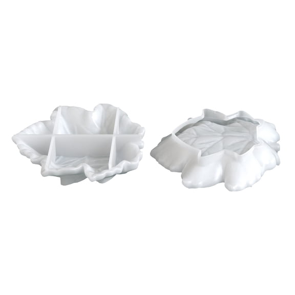 Maple Shape Resin Tray Mold, Silicone Mold for Epoxy Craft Home Decoration 1 Pack