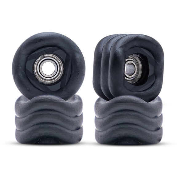Maple Shark Fingerboard Wheels Black