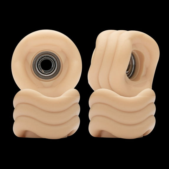 Maple Shark Fingerboard Wheels Raspberry