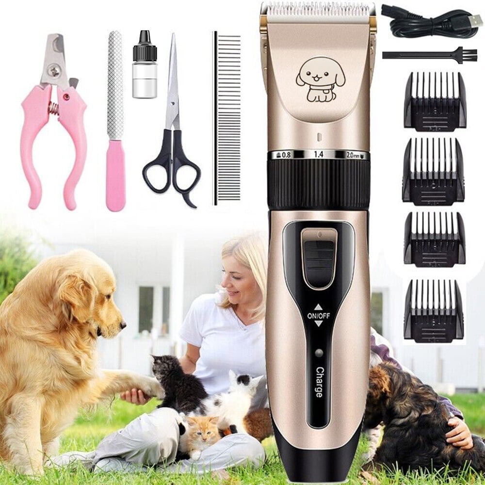 Maple Star Cordless Dog Grooming Kit,Dog Shaver Clippers Electric Quiet
