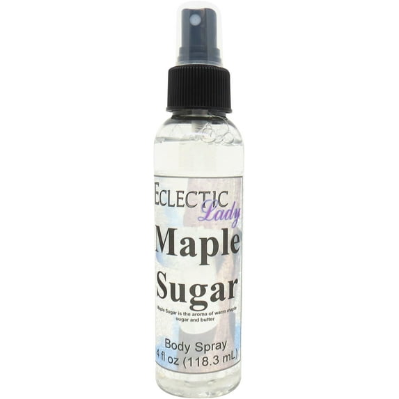 Maple Sugar Body Spray, Eclectic Lady, Hydrating Mist, Unisex, 2 oz
