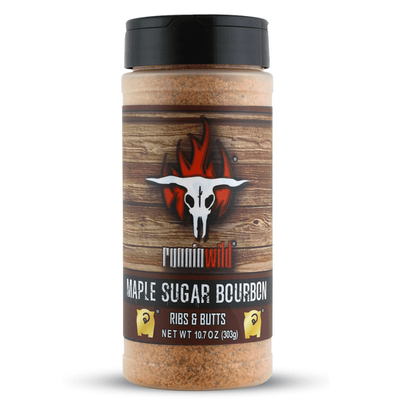 Maple Sugar Bourbon Rub | Runnin Wild Foods, 10.7 ounces