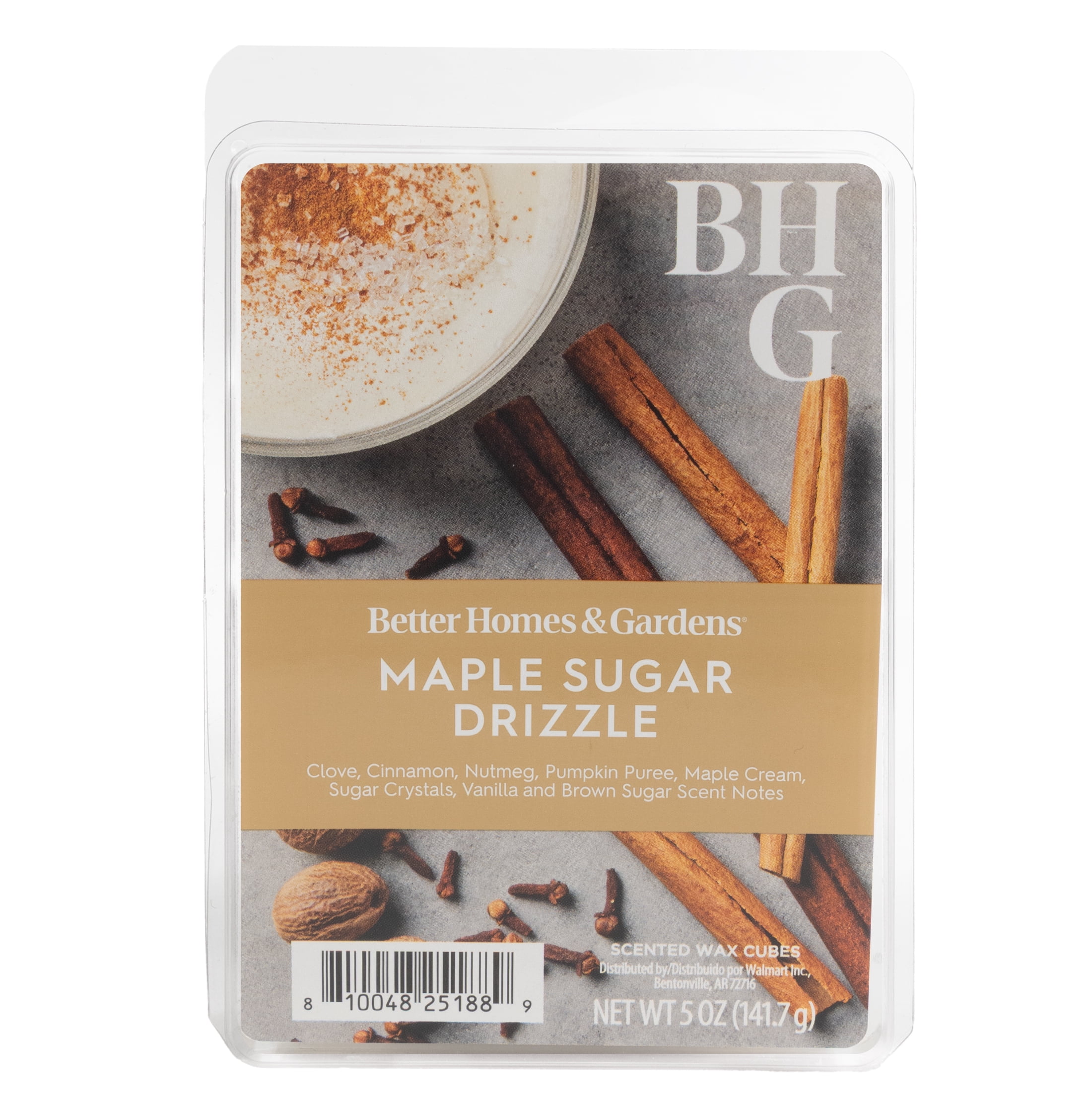 Better Homes & Gardens Maple Sugar Drizzle Scented Wax Melts, 5 oz Value Size