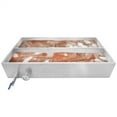 thumbnail image 1 of Maple Syrup Evaporator Pan, Maple Syrup Pan with Thermometer & 3/4" Throttle Valve, Stainless Steel Maple Syrup Boiling Pan for Making Sweet Maple Syrup, 1 of 7