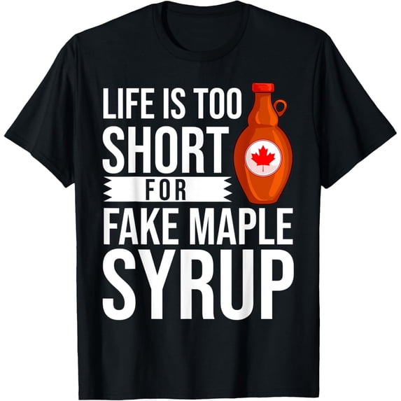 Maple Syrup Gift Maple Tree Tapping Canada T-Shirt