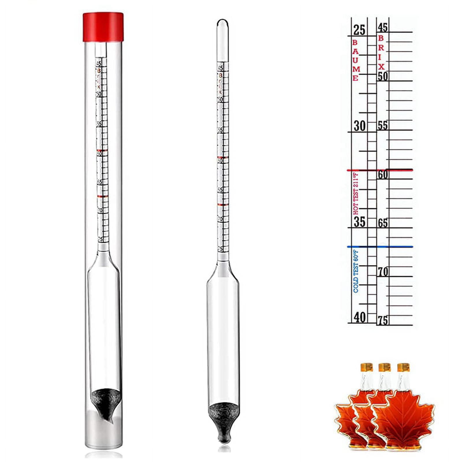 Maple Syrup Hydrometer Test Kit Maple Syrup Equipment Supplies for