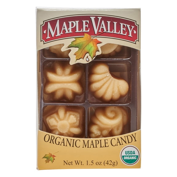 Maple Valley Cooperative Organic Sugar & Candy Maple Candy 6-Piece 235619 OC