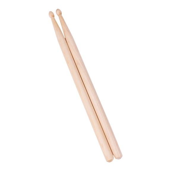 Maple Wood Drum Sticks 5A for Kids, 11.8 Inch Children's Drumsticks with Polished Grip for Beginner Drummers, Ideal Gift for Students and Young Musicians