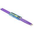 thumbnail image 1 of Maple Wood Drumstick Anti Slip Drum Stick 5A Purple 2pcs for Drumming Musical Instrument Percussion, 1 of 6