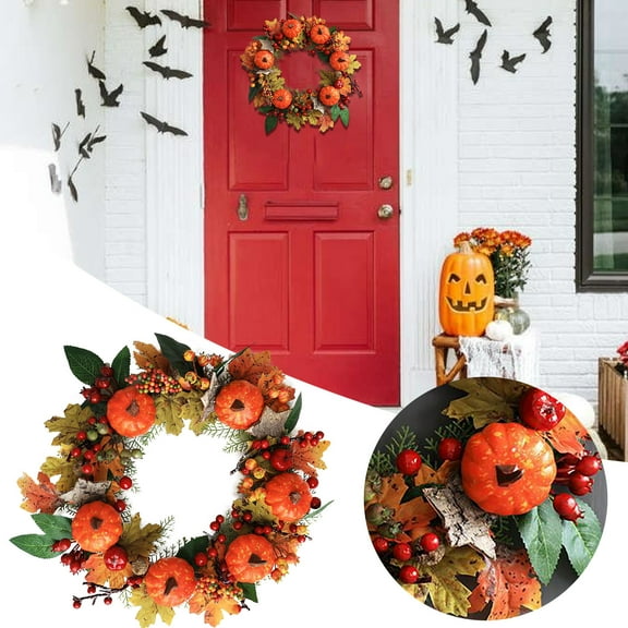 Maple Wreath Festival Wreath Door Hanging Home Decor