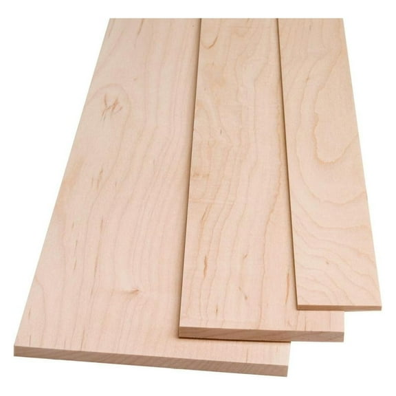 Maple by the Piece, 1/4" x 5" x 24"