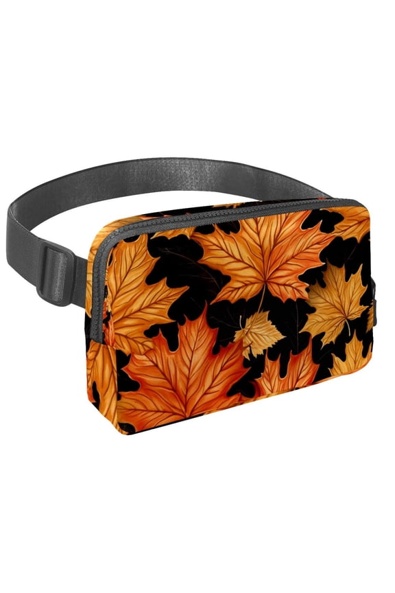 Maple leaf Lightweight Adjustable Money Belt Waist Pack with Extension Strap - Unisex