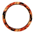 thumbnail image 1 of Maple leaves 14.5 Inch Printing PVC Leather Car Wheel Cover Steering Wheel Cover Auto Accessories, 1 of 6