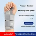 thumbnail image 1 of MapleMart Wrist Brace Carpal Tunnel Adjustbale Wrist Support Metal Splint Sta, 1 of 8