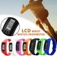 thumbnail image 1 of MapleMart Wrist Watch Pedometer Sports Step Distance Calorie Counter Bracelet Di, 1 of 8