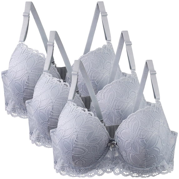 Maplenight Bras for Women Underwise Full Coverage Bralette Plus Size Supportive Unlined Breathable Everyday Bra for Large Breast