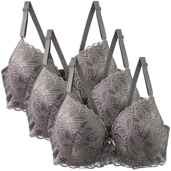 Maplenight Bras for Women Underwise Full Coverage Bralette Plus Size Supportive Unlined Breathable Everyday Bra for Large Breast