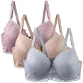 thumbnail image 1 of Maplenight Bras for Women Underwise Full Coverage Bralette Plus Size Supportive Unlined Breathable Everyday Bra for Large Breast, 1 of 2