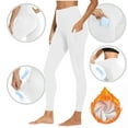 thumbnail image 1 of Maplenight Fleece Yoga Pants for Women High Waist Thick Thermal Winter Pants Tummy Control Workout Running Yoga Leggings for Women, 1 of 6