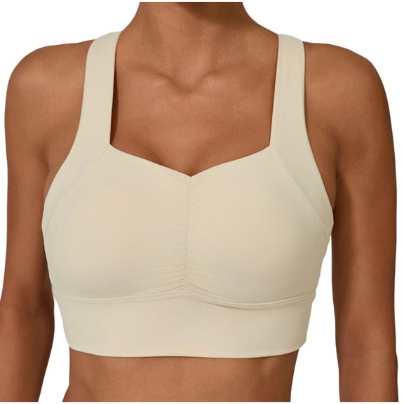 Maplenight High Impact Sports Bras for Women Racerback Running Bra Yoga Workout Crop Tank Tops Quick Dry Push up Bras