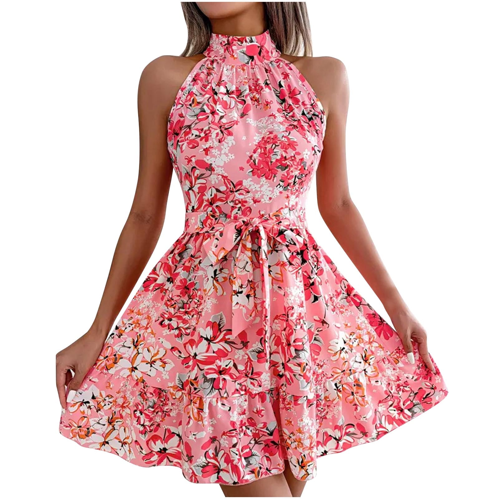 No Boundaries Juniors Ruched Floral Mini Dress with Puff Sleeves Sizes XS XXXL Walmart