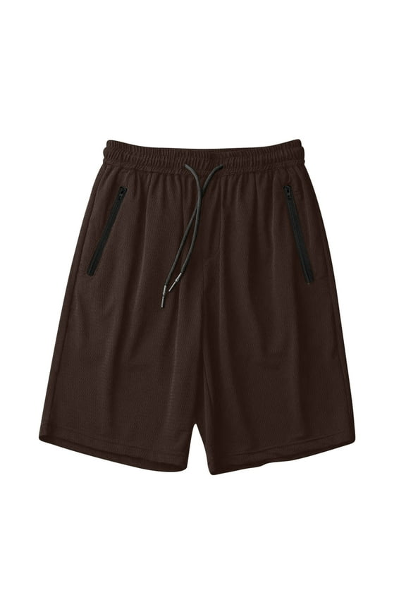 Men's Ice Silk Fitness Running Shorts Yoga Soft Men's Cotton Shorts Casual Workout Beach Wear