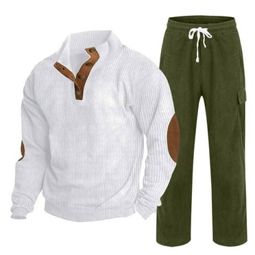 Maplenight Men's Tracksuits Sweatsuits for Men Sweat Track Suits 2 Piece Casual Athletic Jogging Warm Up Sets