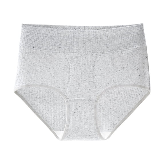Maplenight Plus Size Underwear for Women Cotton Full Coverage Breathable Stretch Briefs High Waist Soft Comfy Ladies Panties