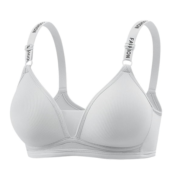 Maplenight Push Up Bras for Older Women No Underwire Everyday Bras Comfy Full Coverage Support Wireless Bra