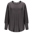thumbnail image 1 of Maplenight Sequin Blouses for Women Dressy Casual Long Sleeve Glitter Tops Elegant Party Evening Shirt, 1 of 4