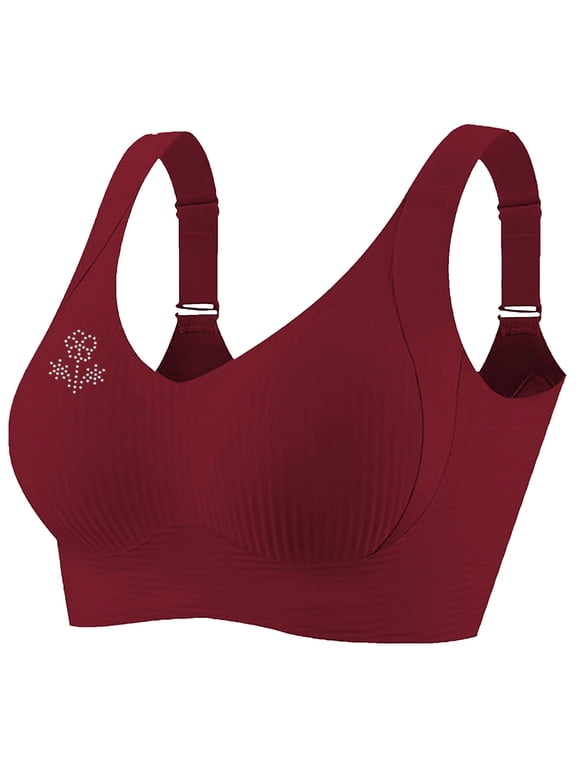 Sports Bras for Women No Underwire Full Coverage Racerback Bralettes Yoga Breathable Support Comfy Lightweight ActiveEveryday Bra