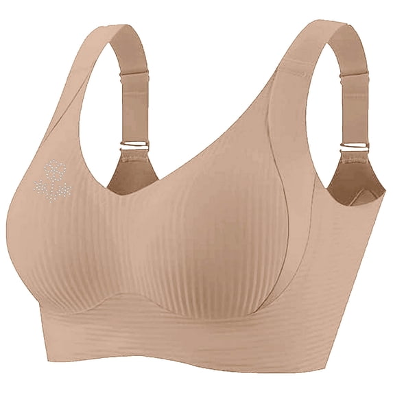 Maplenight Sports Bras for Women No Underwire Full Coverage Racerback Bralettes Yoga Breathable Support Comfy Lightweight ActiveEveryday Bra