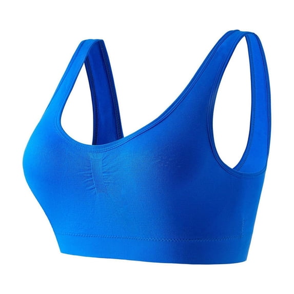 Maplenight Sports Bras for Women Racerback Running Seamless Bra Workout Crop Tank Tops Longline Sports Bra Push up